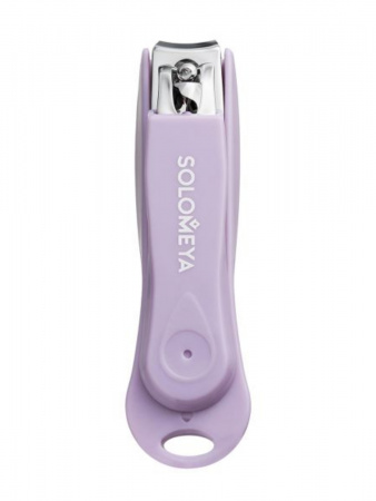 Книпсер‑кусачки для ногтей Solomeya Manicure Nail Clipper, съёмный футляр, 1 шт